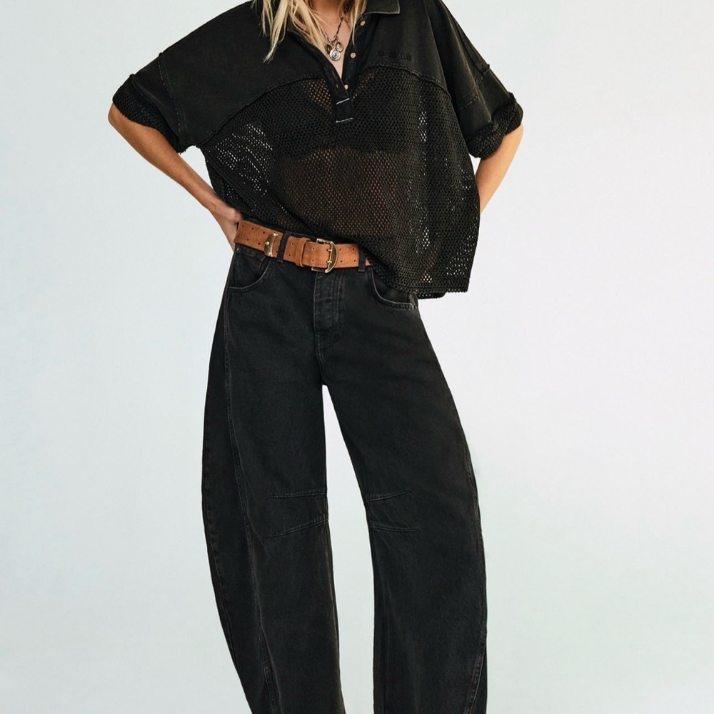 We The Free Barrel Jeans in Black